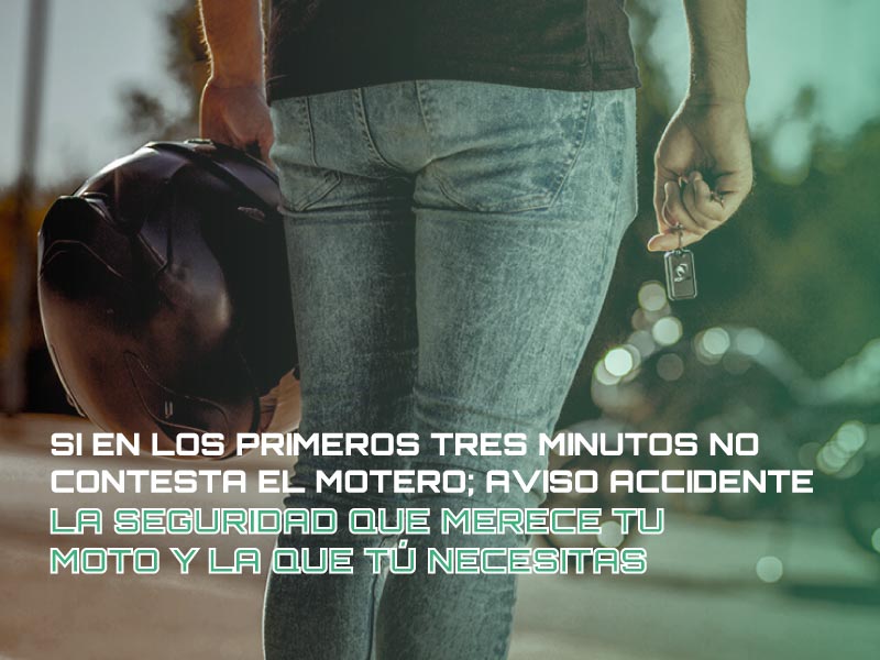 Los tres minutos son claves en un accidente de moto