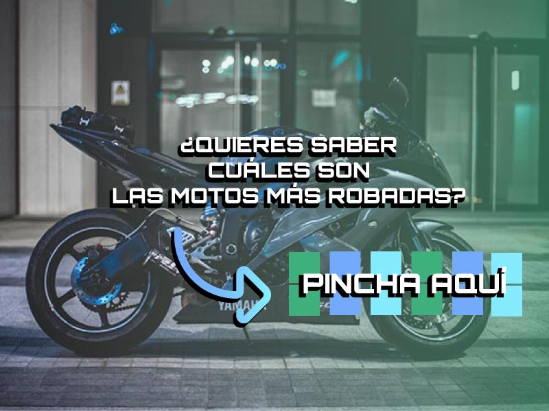 Las motos más robadas en España