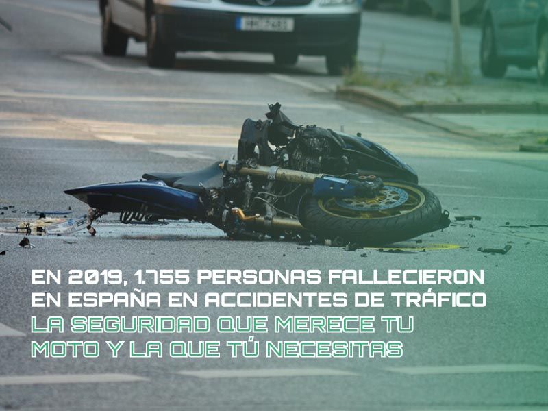 Accidentes de motos en España