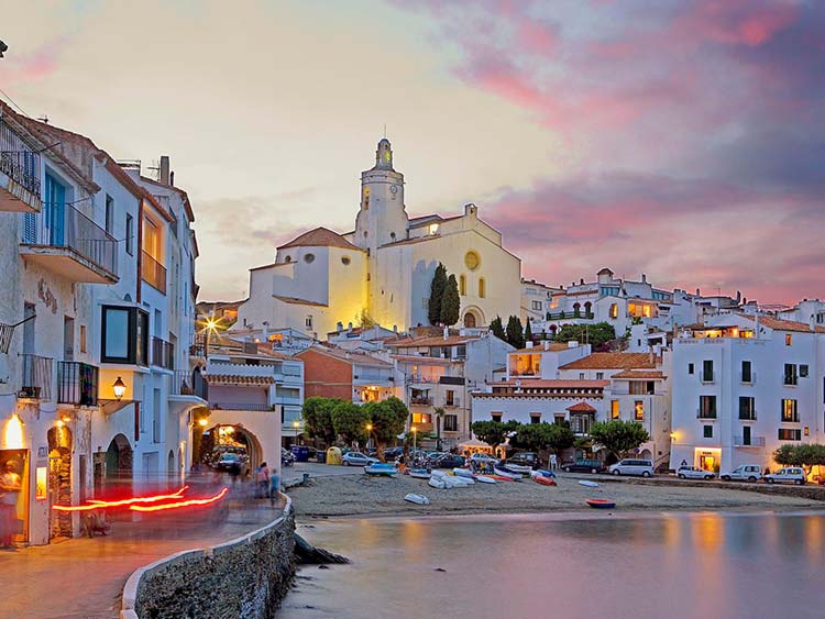 Las vistas de Cadaqués (Barcelona)
