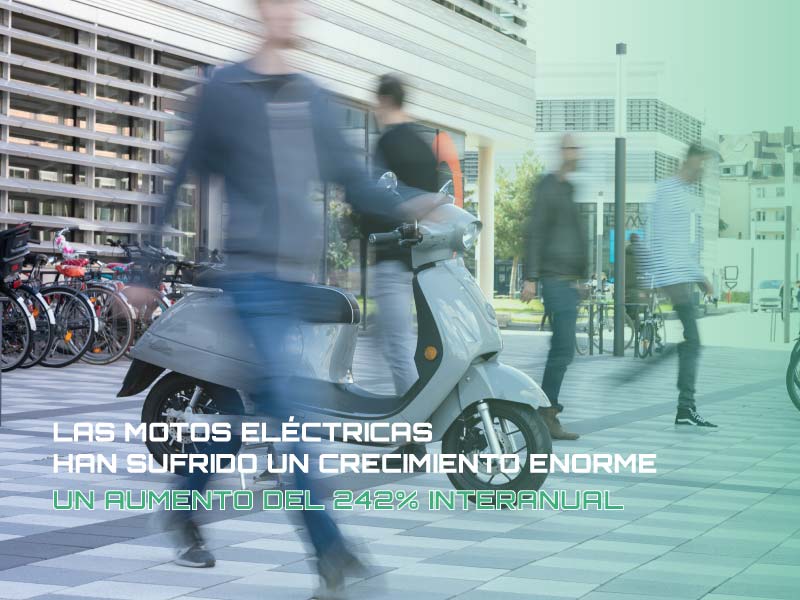 Las motos eléctricas han sufrido un aumento enorme en este 2020