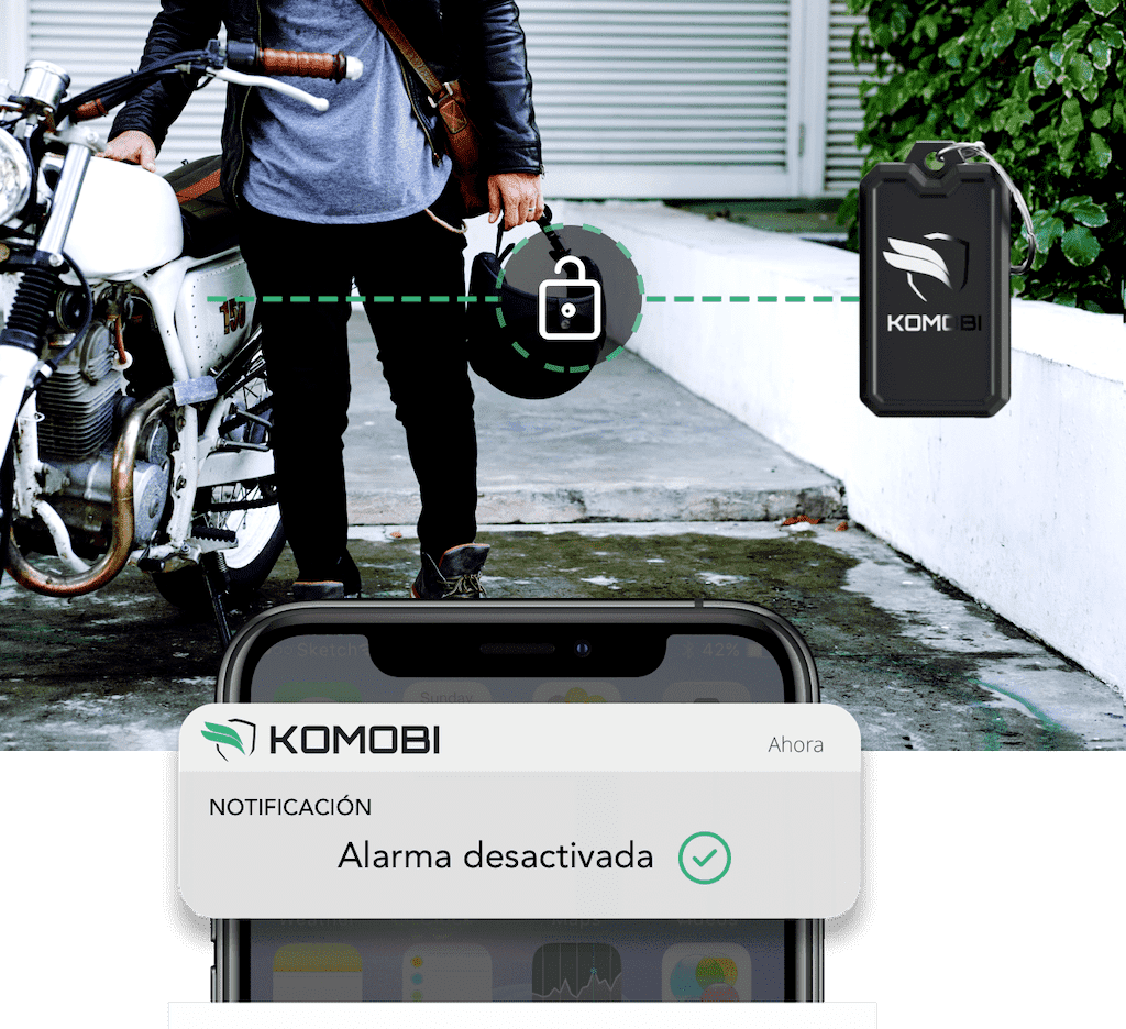 Tu llavero inteligente para motos