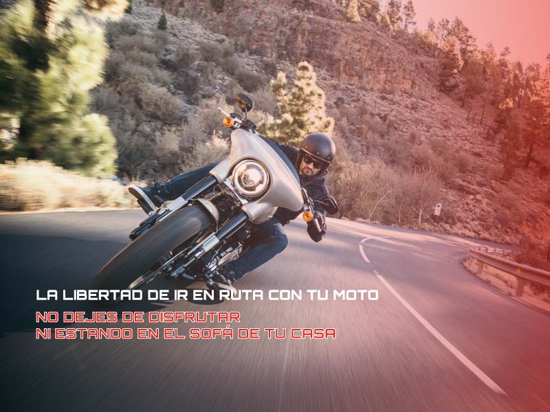 La libertad de ir en moto