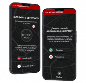 Servicio de detección de accidentes KOMOBI