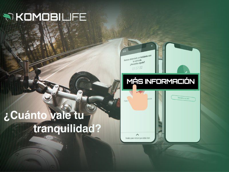 komobi life: accidentes moto
